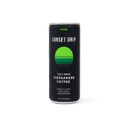 SUNSET DRIP Cold Brew Vietnamese Coffee with Pandan Flavor- 9oz