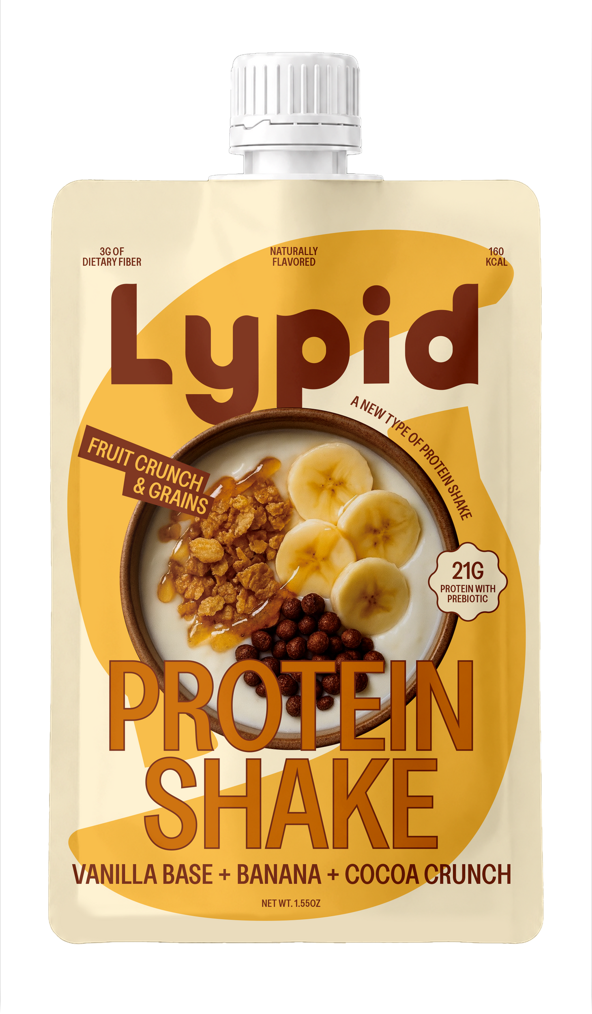 Lypid Vanilla Banana Crunch Protein Shake - 44g