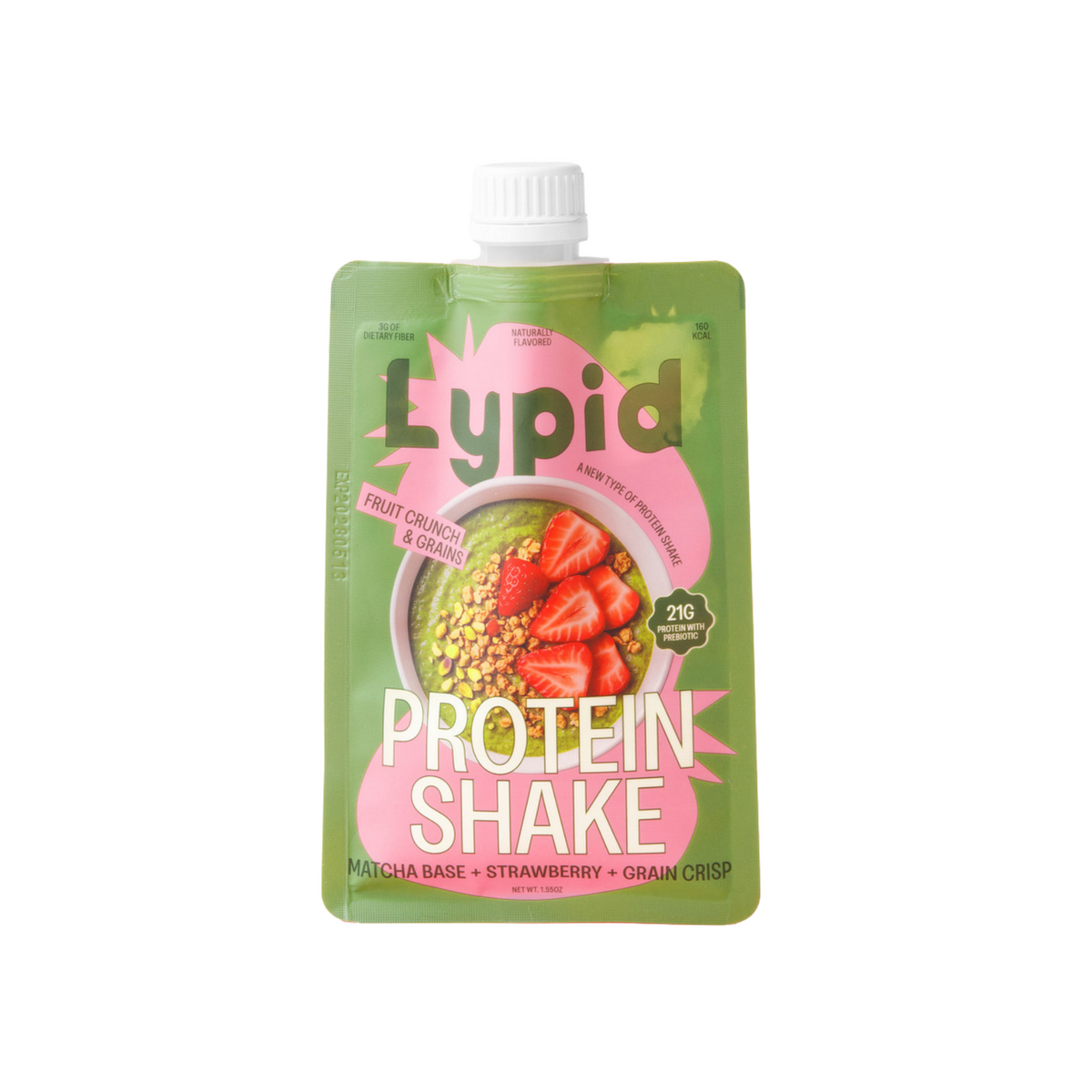 Lypid Matcha Strawberry Crunch Protein Shake - 44g