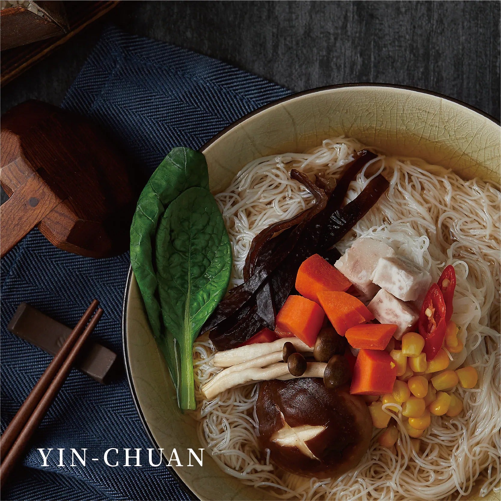 Yinchuan Organic Rice Noodles 4 Counts - 200g