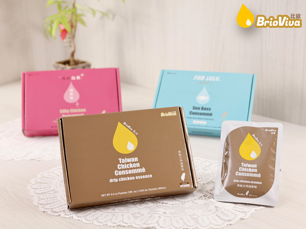 Taiwan "Mu10" Drip Chicken Essence - 60ml x 8 Sachets