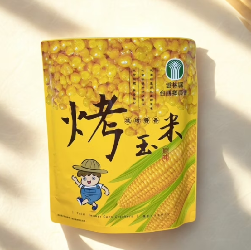 台西農會-烤玉米(炭烤醬香) - 100g