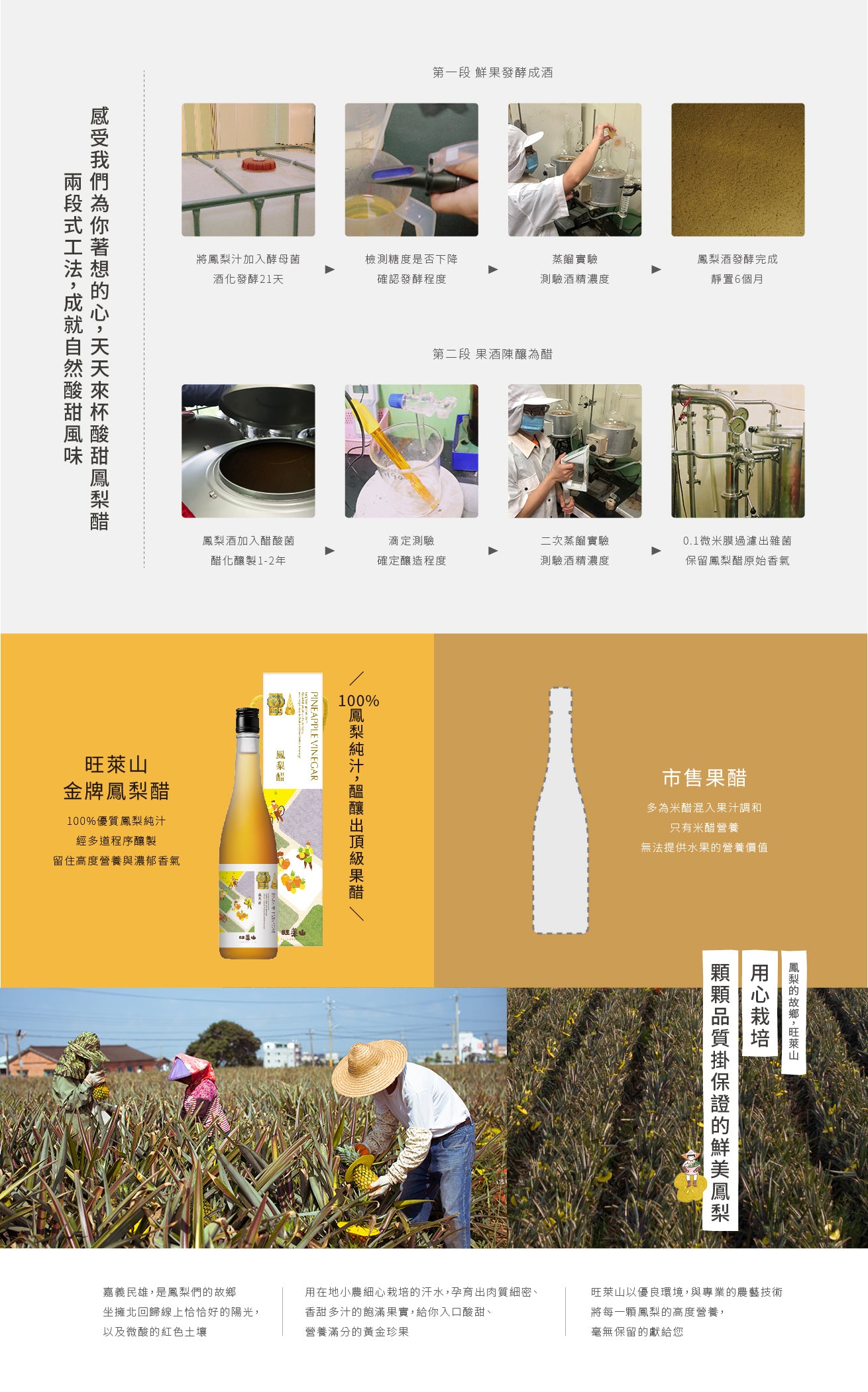 Pineapple Hill Gold Pineapple Vinegar, Gift Box Included - 600ml