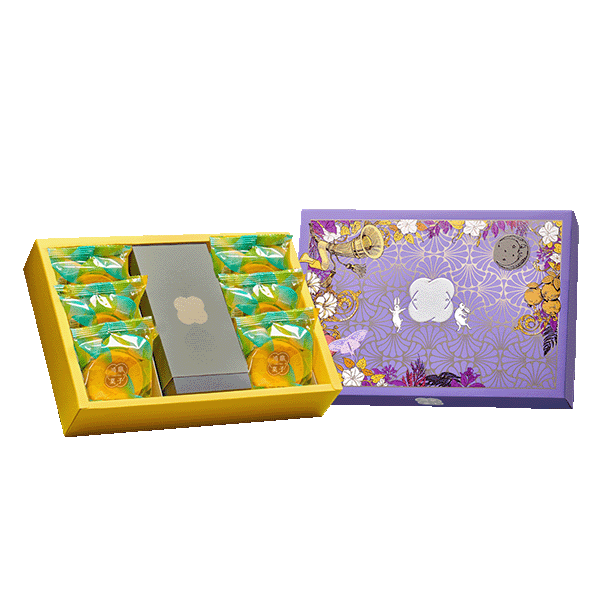 Hong Ding Guo Zi Double Filling Phoenix Pastry Gift Box - 234g