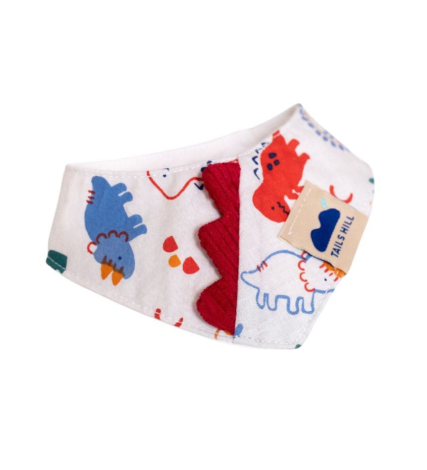 TAILS HILL Dinosaur Pet Scarf