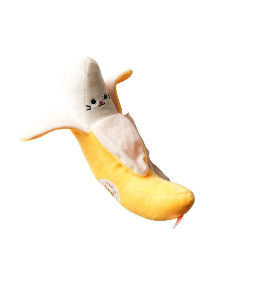 MUNCHEE Catnip-Filled Banana Toy