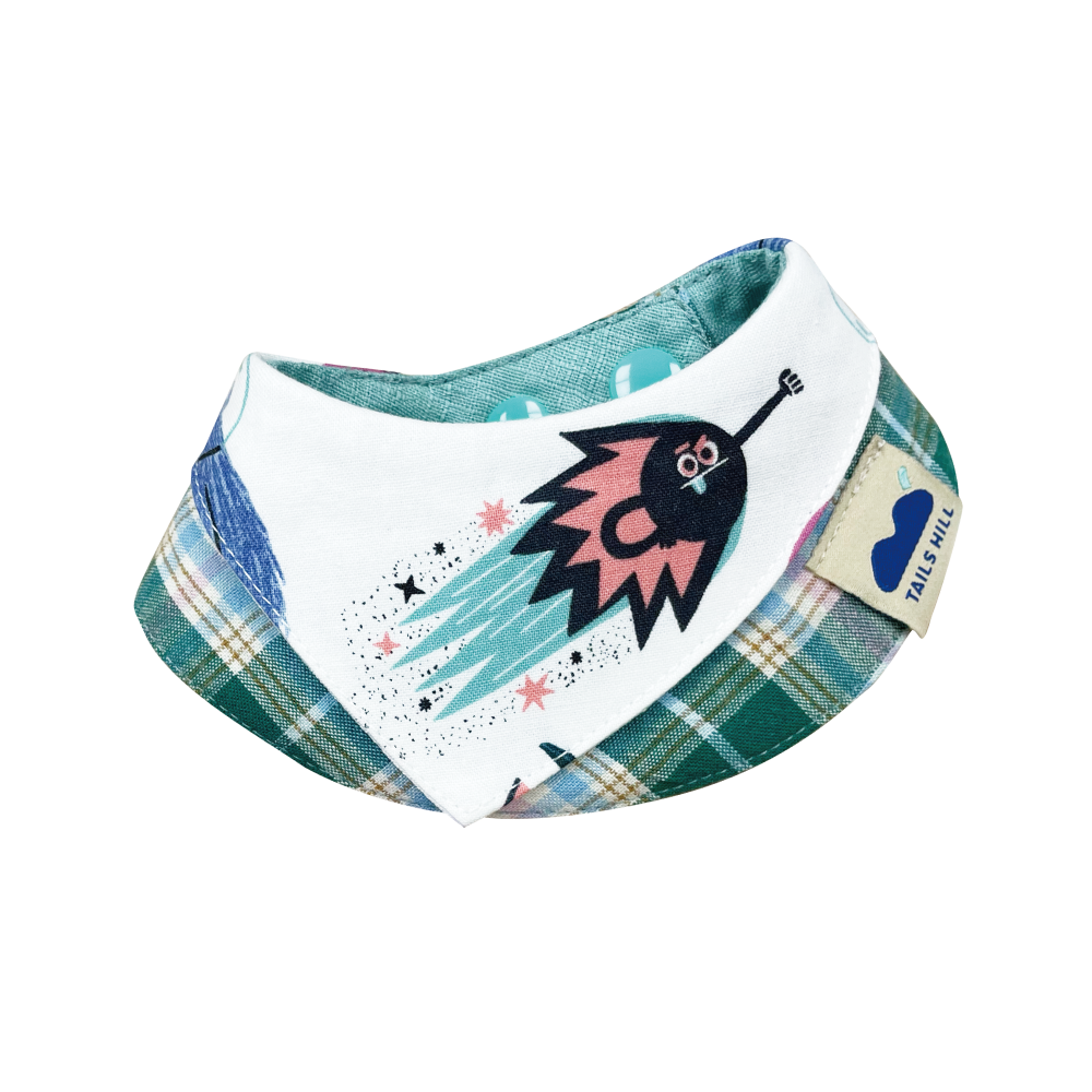 TAILS HILL Alien Pet Scarf