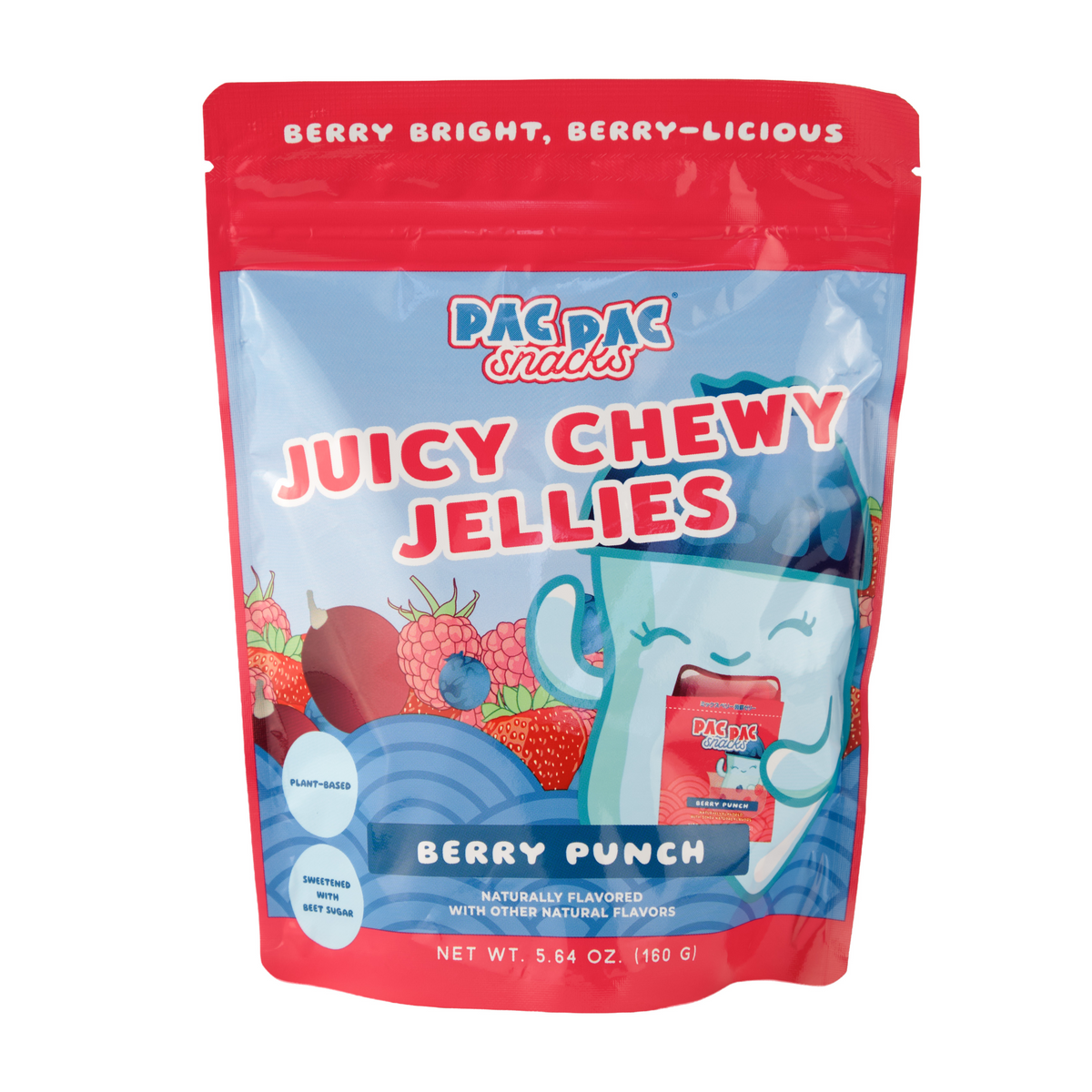 Pac Pac Snacks Juicy Chewy Jellies - 160g