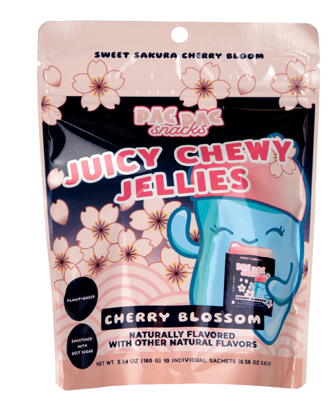 Pac Pac Snacks Juicy Chewy Jellies - 160g
