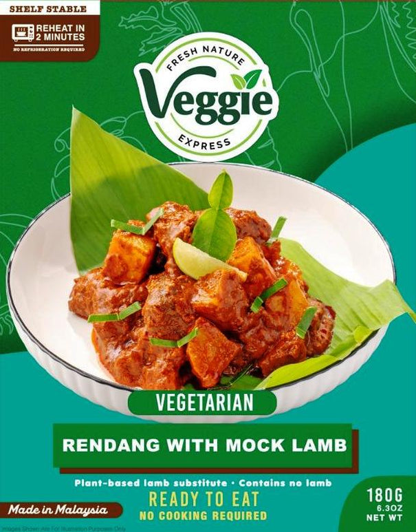 Veggie Express Vegetarian Rendang with Mock Lamb - 180g