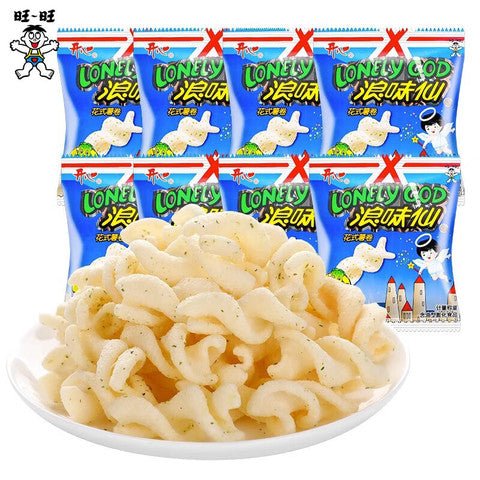 Want-Want Lonely God Vegetable Flavor Snack - 42g - ding-go