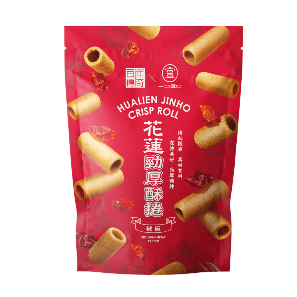 Hualien Jinho Crisp Roll Sichuan Pepper Flavor - 240g