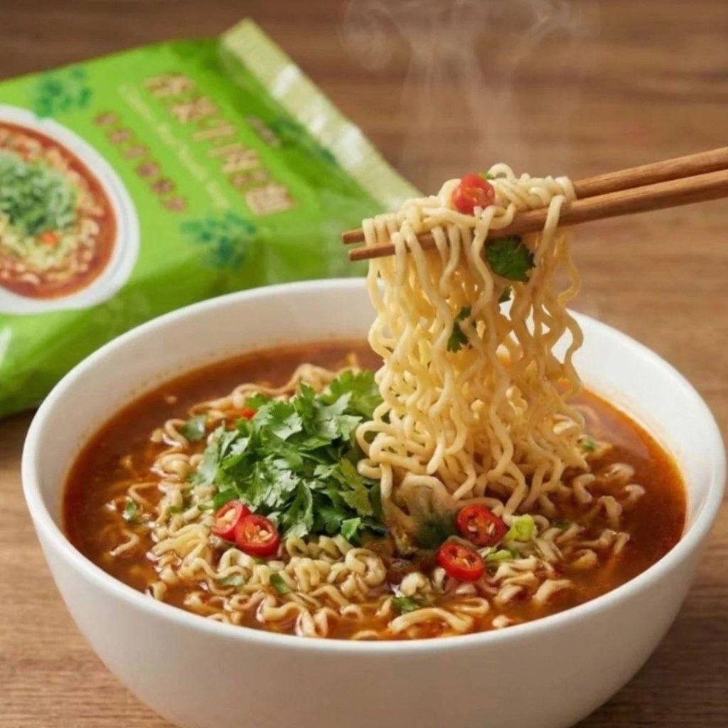 Wei Lih Coriander Beef Noodle Soup (Bag) - 185g x 3 Pack - ding - go
