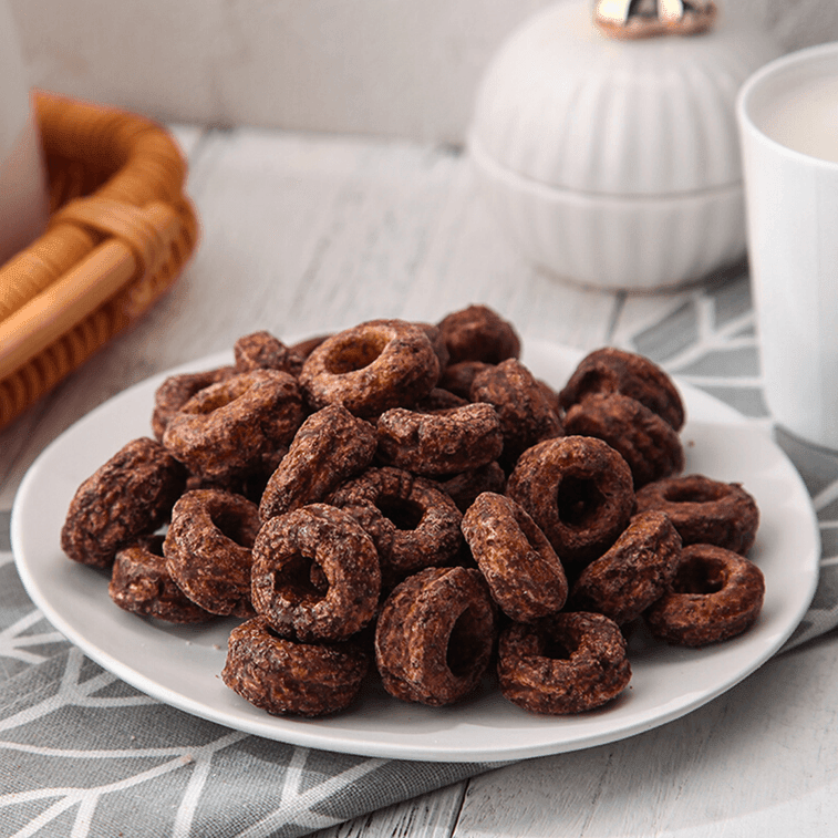 Wei Lih GGE Chocolate Ring Snack 45g, additional package view 3