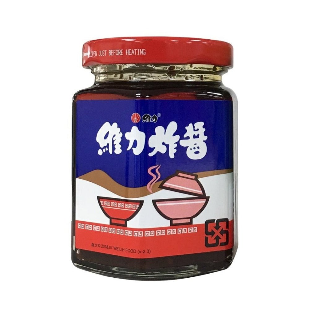 Wei Lih Jah Jan Fried Sauce - 175g - ding-go