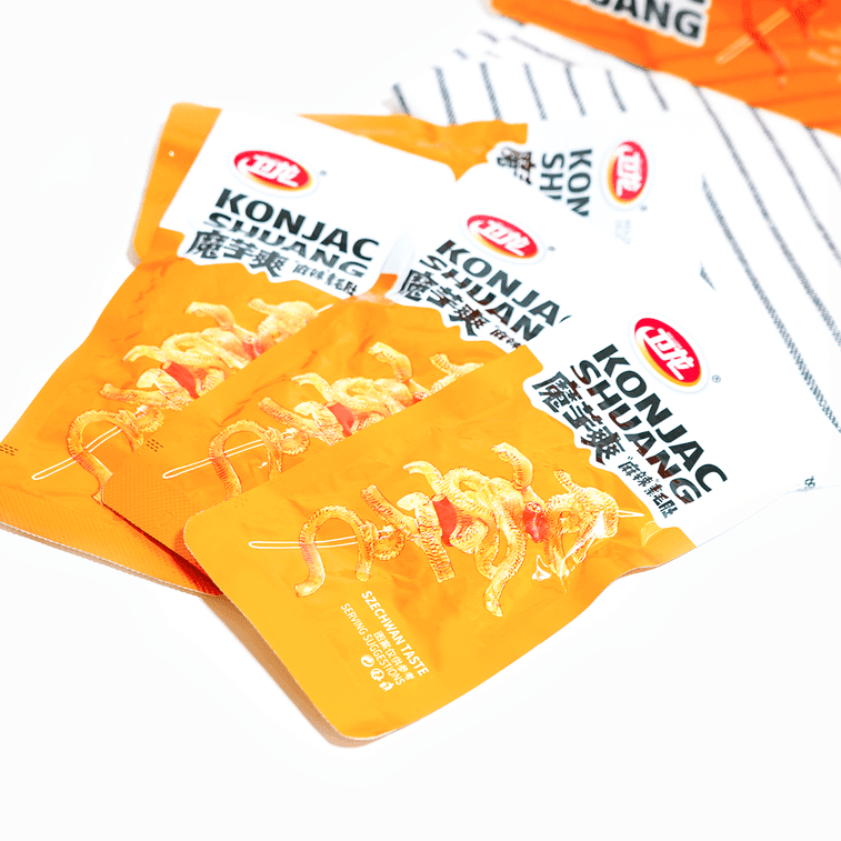 Wei Long Moishine Konjac Snacks Sichuan Spicy Flavor - 360g - ding - go