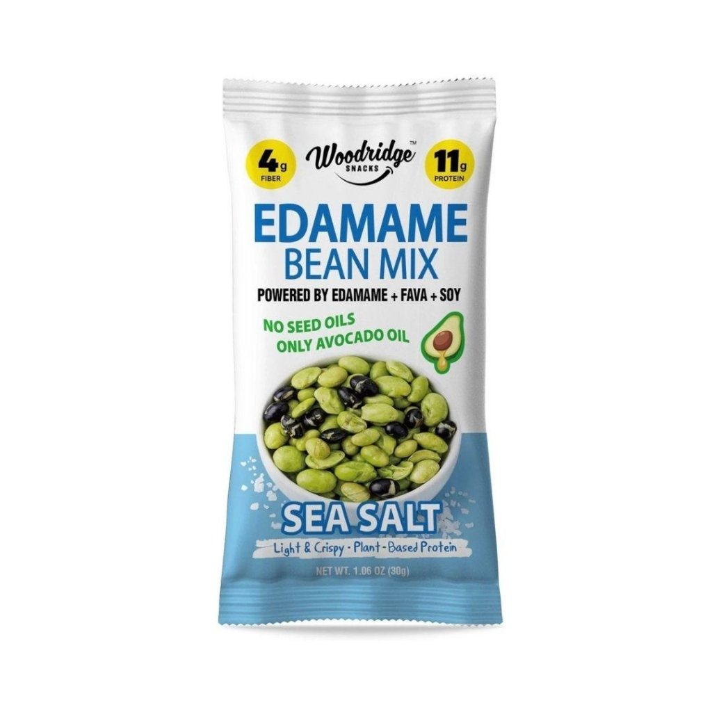 Woodridge Snacks Edamame Bean Mix (1.06 oz. x 12 packs per display) - 30g - ding-go