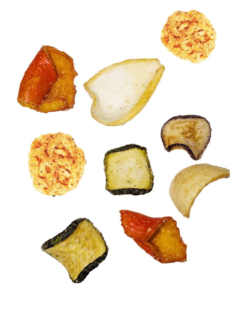 Woodridge Snacks Mediterranean Mix Veggies w/Sticky Rice Chips (1.06 Oz.) - 30g - ding-go