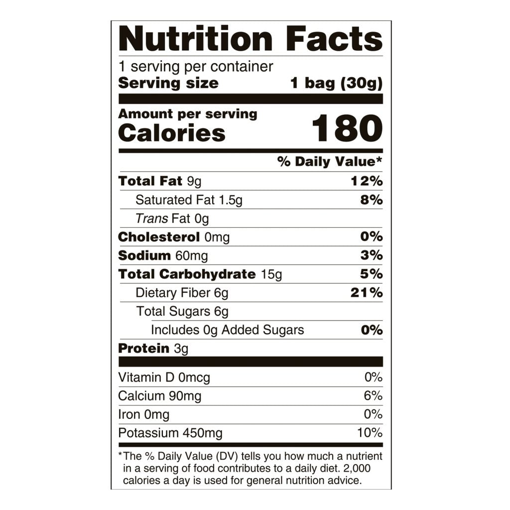 Woodridge Snacks Mediterranean Mix Veggies w/Sticky Rice Chips (1.06 Oz.) - 30g - ding-go