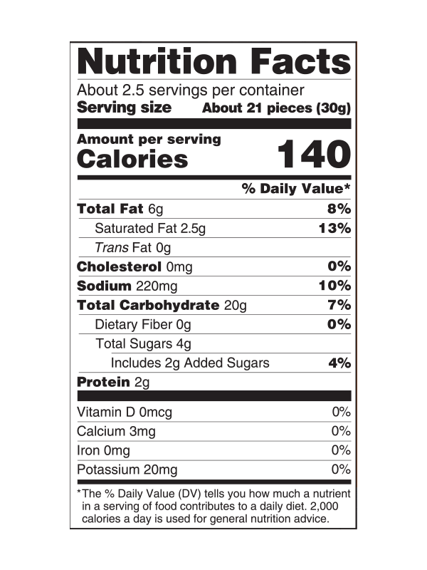 Woodridge Snacks Sticky Rice Chips Sriracha (2.47 Oz.) - 70g - ding-go