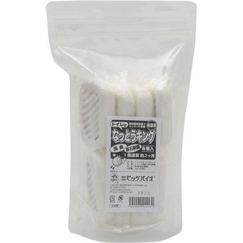 Big Bio Toilet Natto King Deodorizer & Urine Scale Remover - 8 Pack