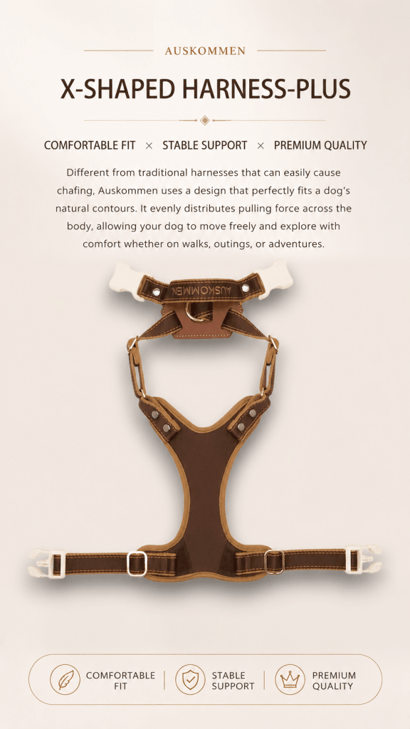 X harness PLUS - Mocha - ding-go