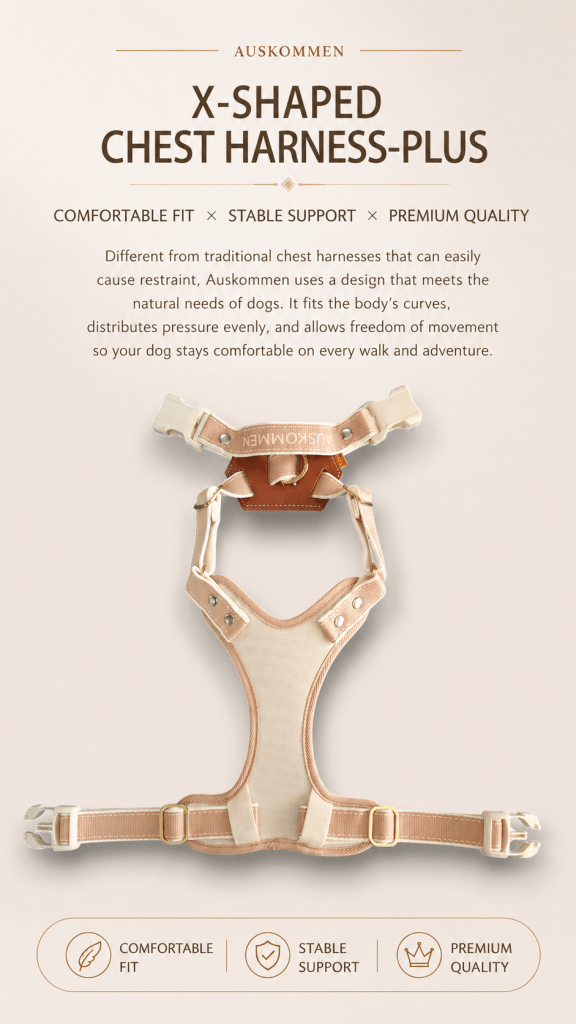 X harness PLUS - Rose Gold - ding-go