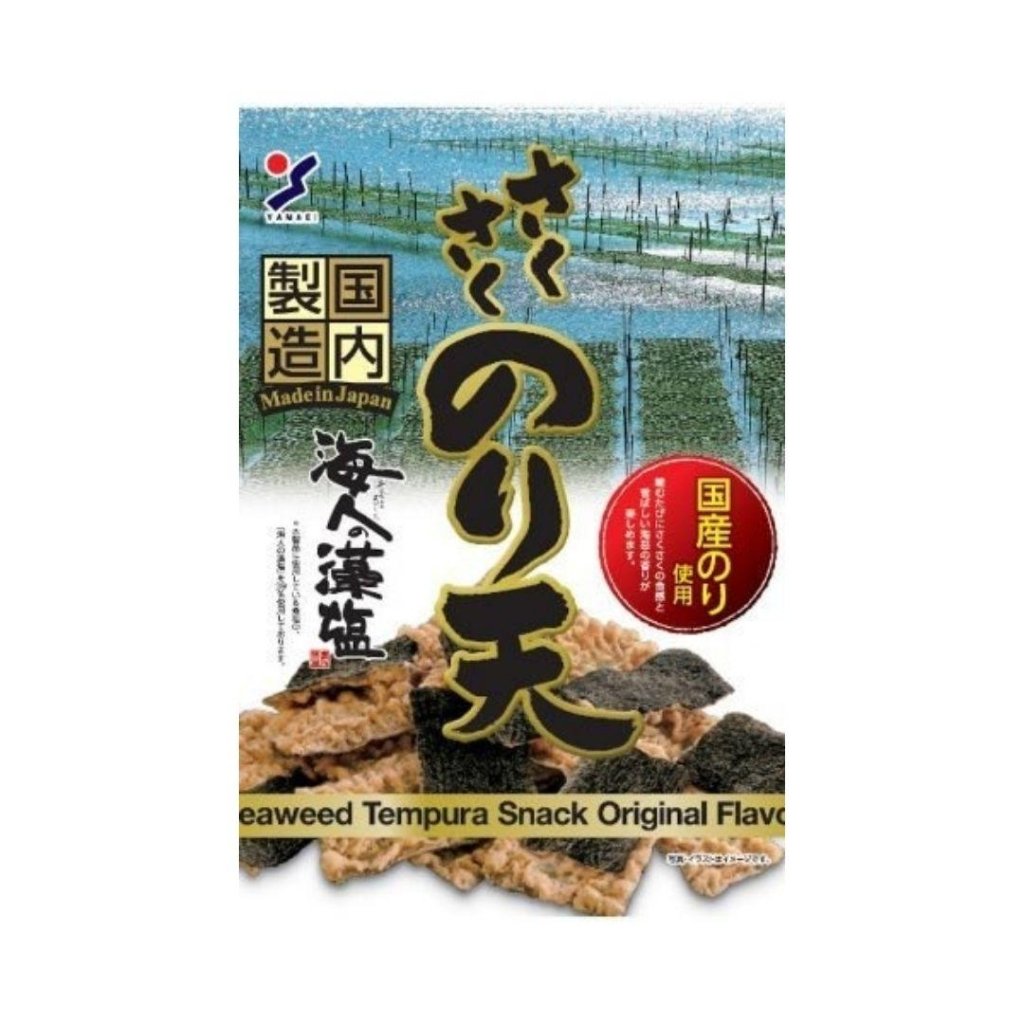 Yamaei Food Sakusaku Noriten Seaweed Tempura Snack - 70g - ding - go