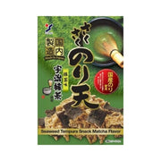 Yamaei Food Sakusaku Noriten Seaweed Tempura Snack Uji Matcha Flavour - 30g - ding - go