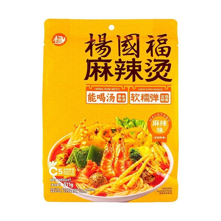 YGF Malatang Hot Pot with Potato Noodles - 311g - ding - go