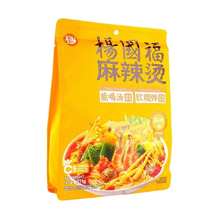 YGF Malatang Hot Pot with Potato Noodles 311g, additional package view 4