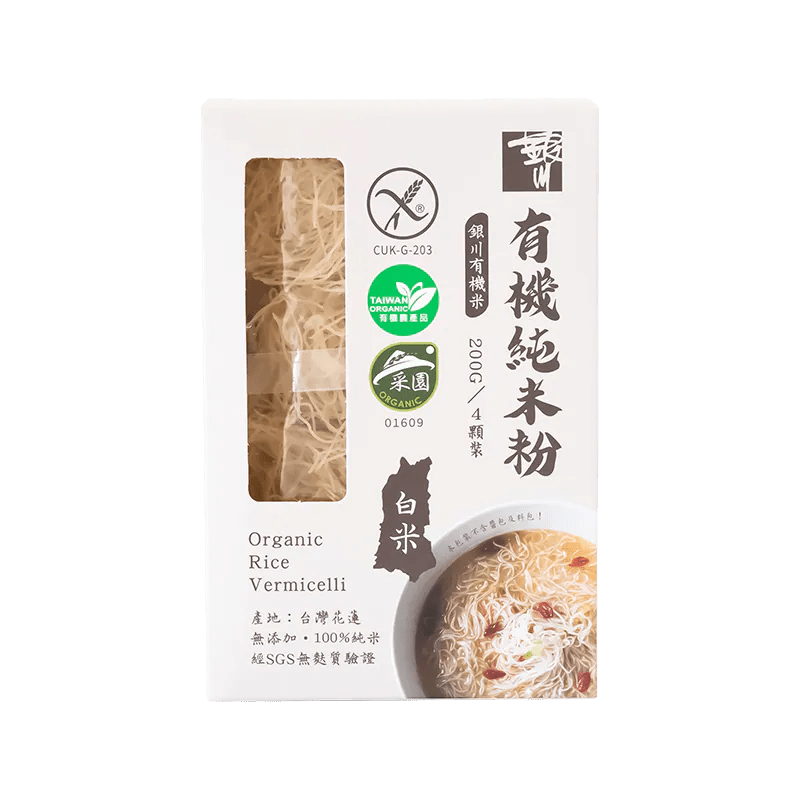 Yinchuan Organic Rice Noodles 4 Counts 200g