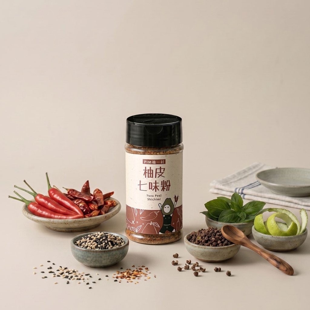 YOU YI CUN Pomelo Peel Shichimi (Seven Spice Powder) - 51g - ding-go