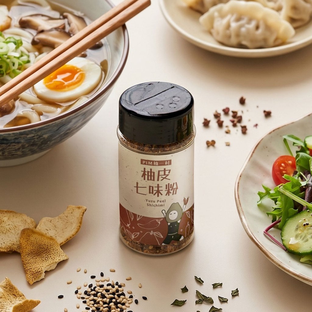 YOU YI CUN Pomelo Peel Shichimi (Seven Spice Powder) - 51g - ding-go