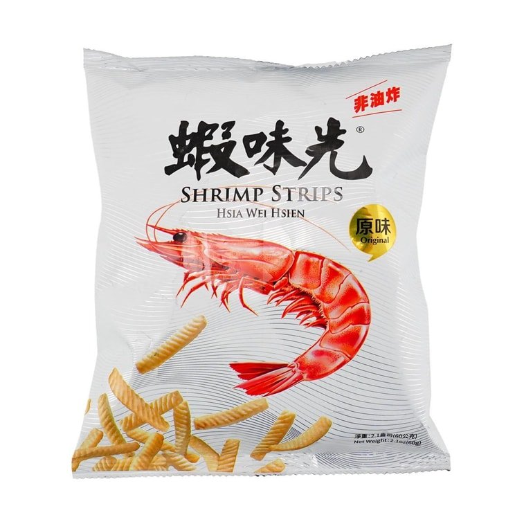 Yu Rong Original Shrimp Strips 60g